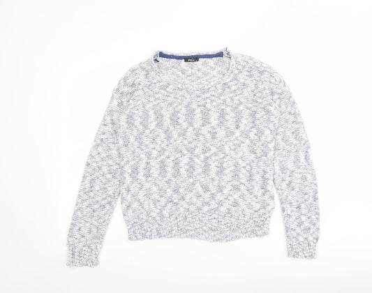 Womens UK Size 16 M&Co Blue Pullover Jumper