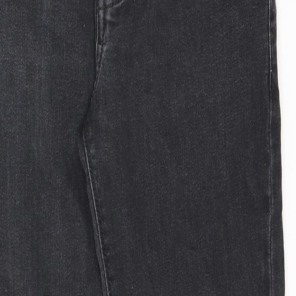 Denim & Co. Mens Grey Cotton Skinny Jeans Size 30 in L30 in Regular Button