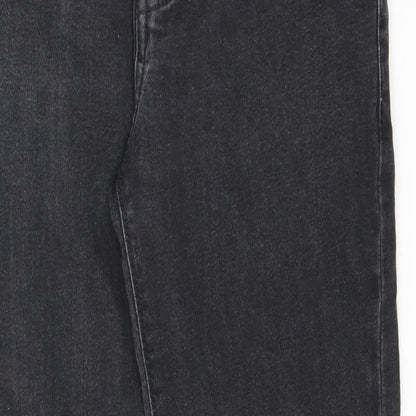 Denim & Co. Mens Grey Cotton Skinny Jeans Size 30 in L30 in Regular Button