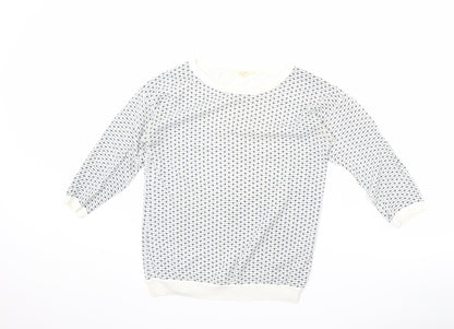 Womens UK Size XS Esprit Ivory Pullover Jumper