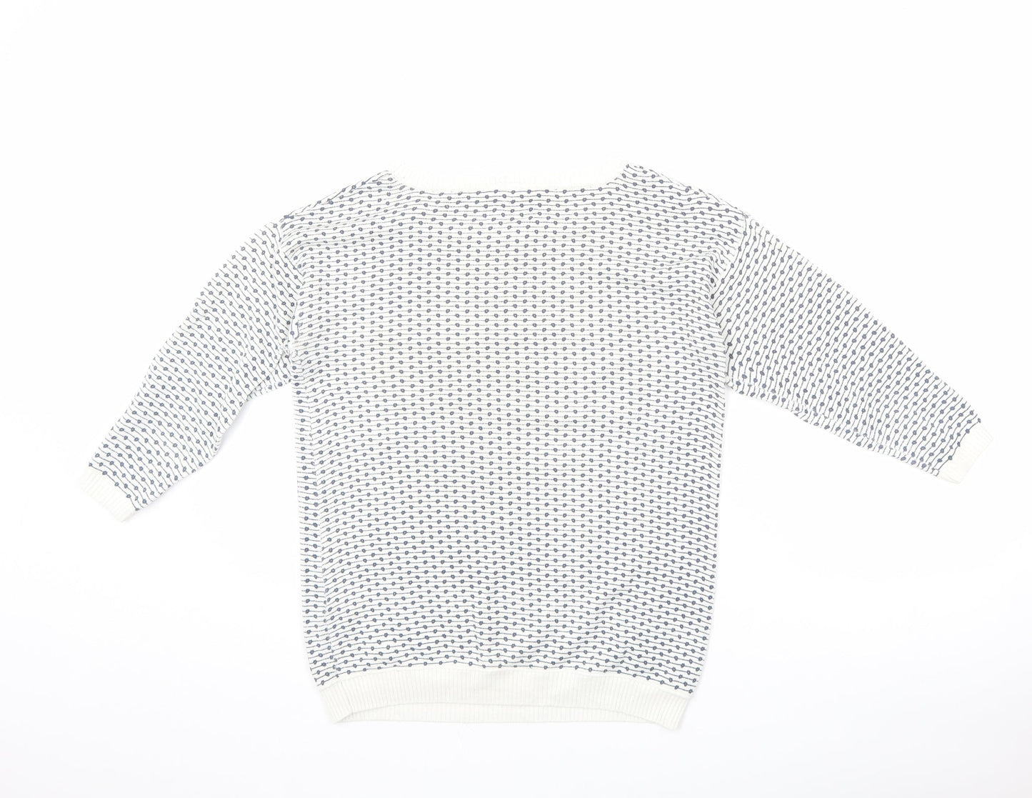 Womens UK Size XS Esprit Ivory Pullover Jumper