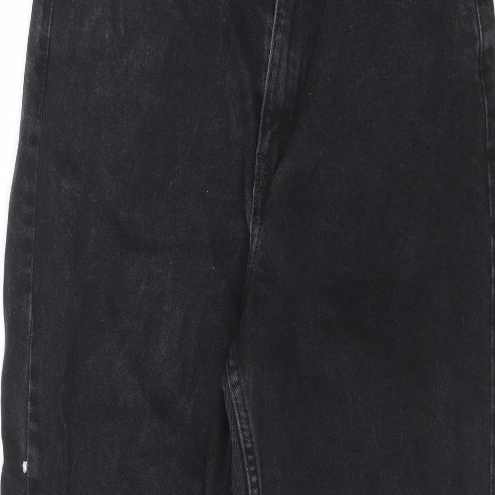 Denim & Co. Womens Black Cotton Skinny Jeans Size 8 L27 in Regular Zip