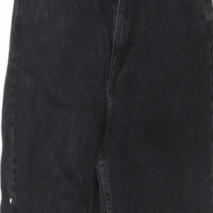 Denim & Co. Womens Black Cotton Skinny Jeans Size 8 L27 in Regular Zip