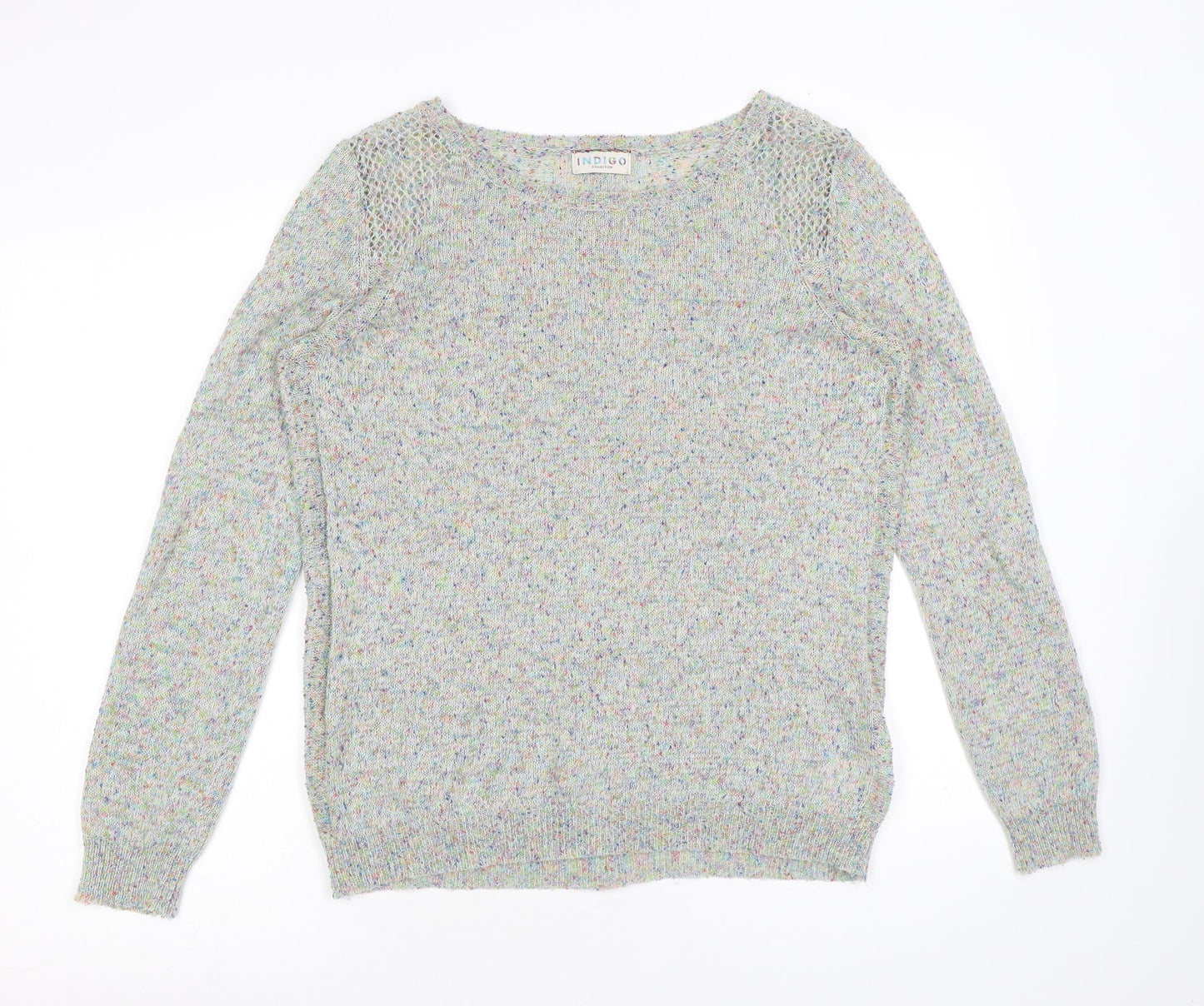 Womens UK Size 16 Marks and Spencer Grey Pullover Jumper