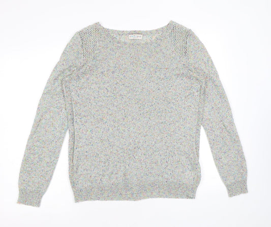 Womens UK Size 16 Marks and Spencer Grey Pullover Jumper