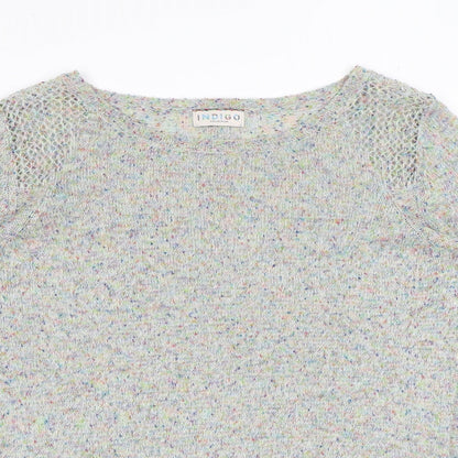 Womens UK Size 16 Marks and Spencer Grey Pullover Jumper