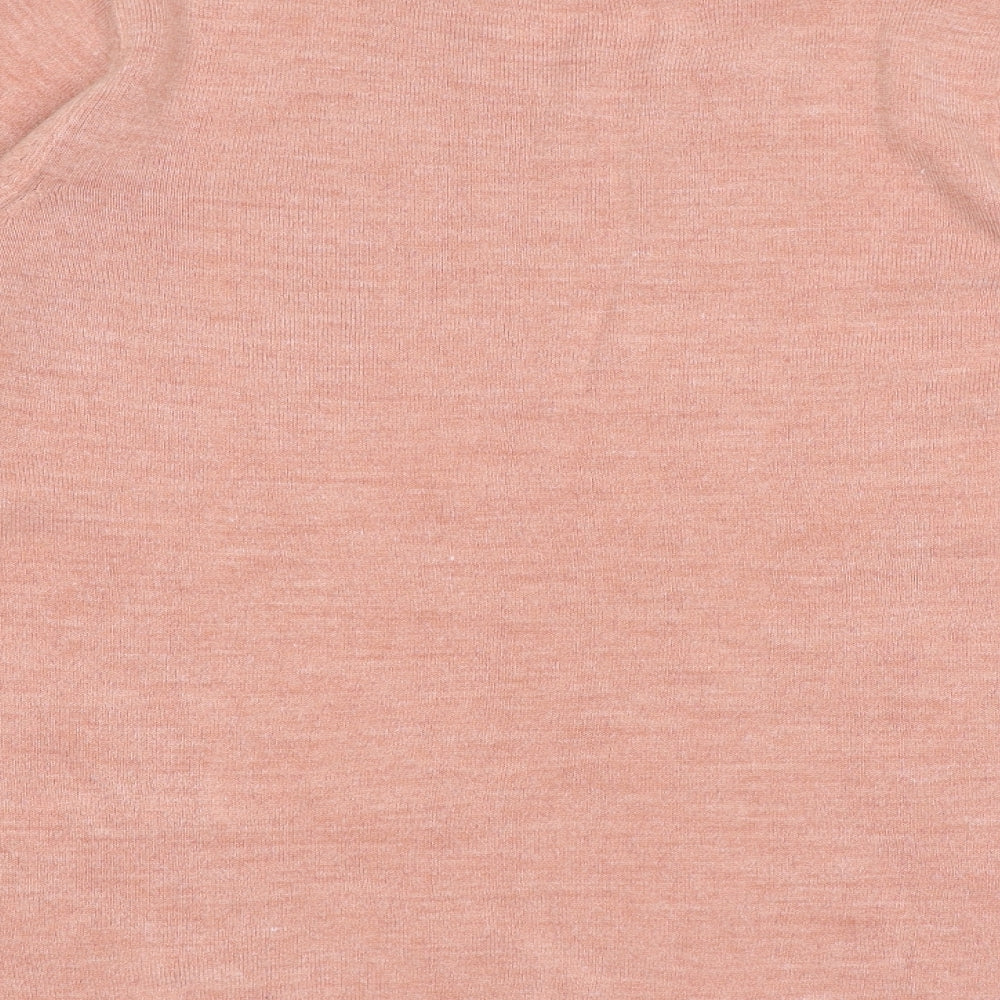 Womens UK Size 12 Marks and Spencer Pink Pullover Jumper