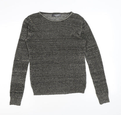 Womens UK Size 12 Limited Collection Grey Pullover Jumper