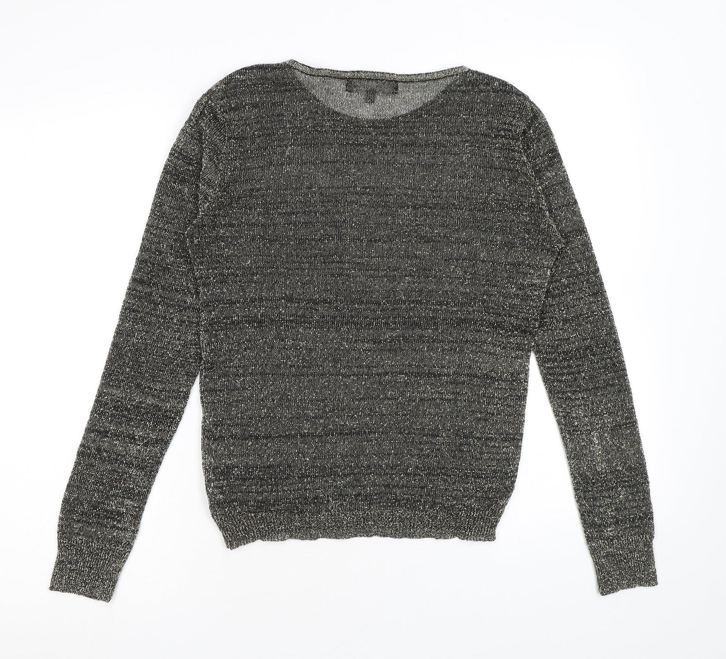 Womens UK Size 12 Limited Collection Grey Pullover Jumper