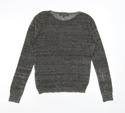 Womens UK Size 12 Limited Collection Grey Pullover Jumper