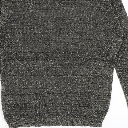 Womens UK Size 12 Limited Collection Grey Pullover Jumper