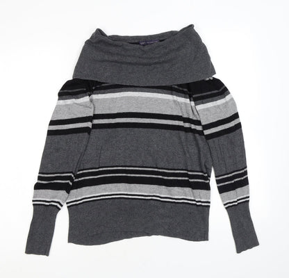 Womens UK Size 14 Marks and Spencer Grey Pullover Jumper