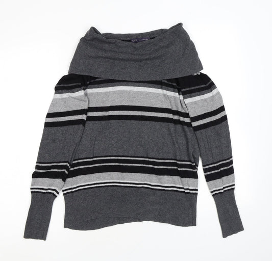 Womens UK Size 14 Marks and Spencer Grey Pullover Jumper