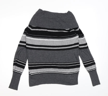 Womens UK Size 14 Marks and Spencer Grey Pullover Jumper