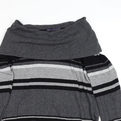 Womens UK Size 14 Marks and Spencer Grey Pullover Jumper