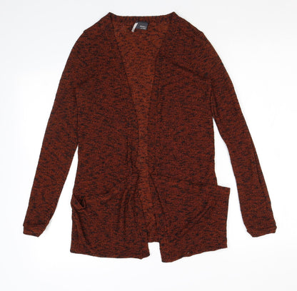 Womens UK Size XS Sparkle & Fade Brown Cardigan Jumper
