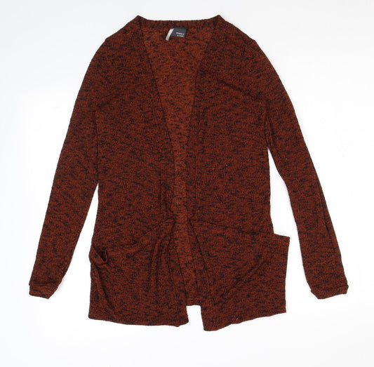 Womens UK Size XS Sparkle & Fade Brown Cardigan Jumper
