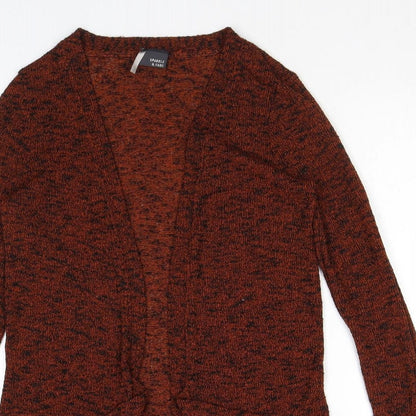 Womens UK Size XS Sparkle & Fade Brown Cardigan Jumper