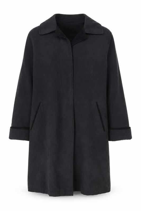 Womens UK Size 12 Klass Black Pea Coat