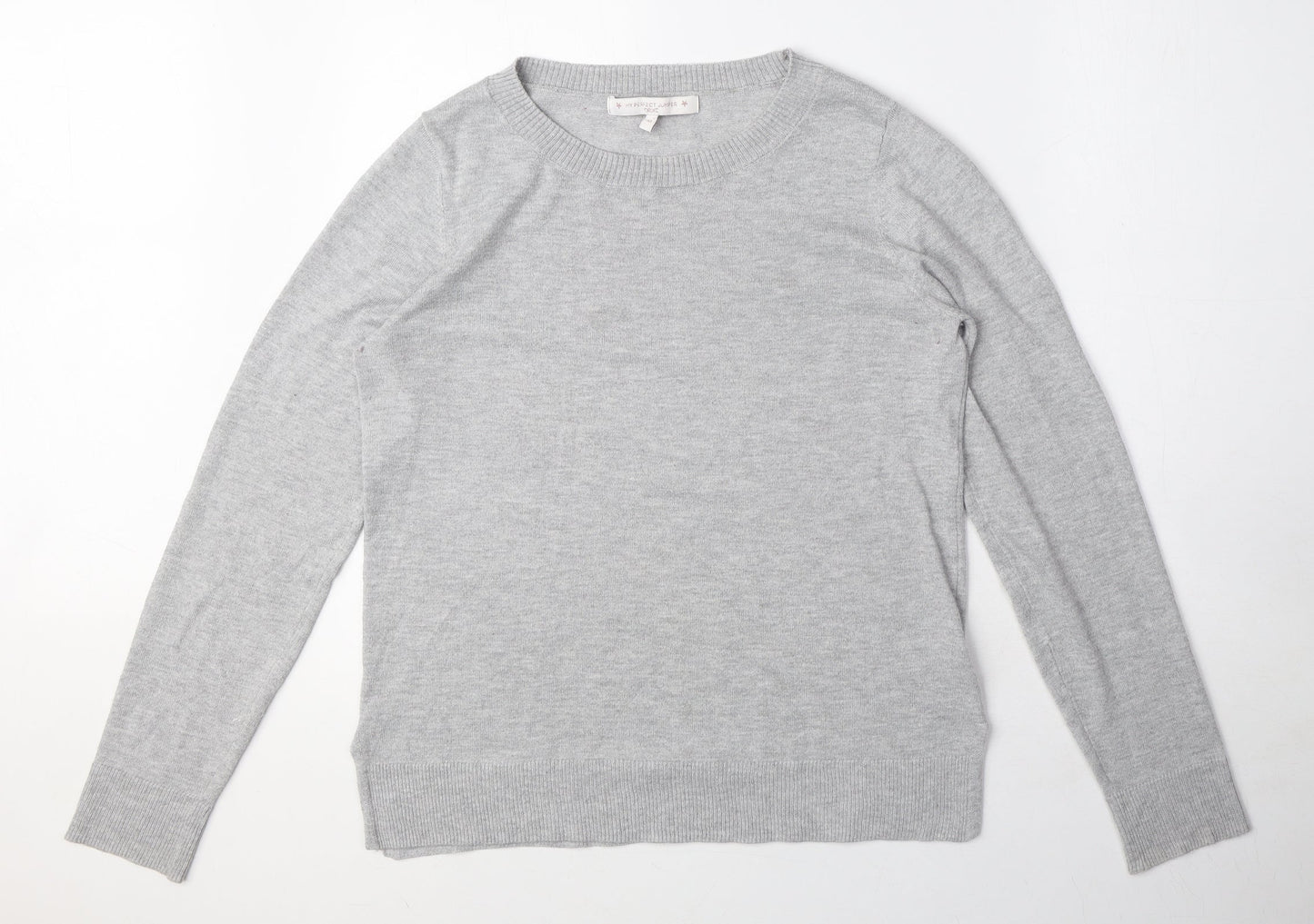 Womens UK Size 10 NEXT Grey Pullover Jumper
