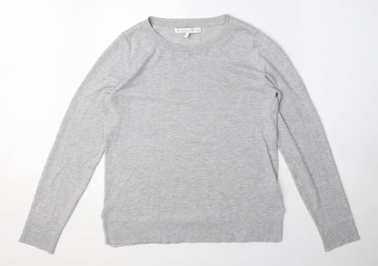 Womens UK Size 10 NEXT Grey Pullover Jumper