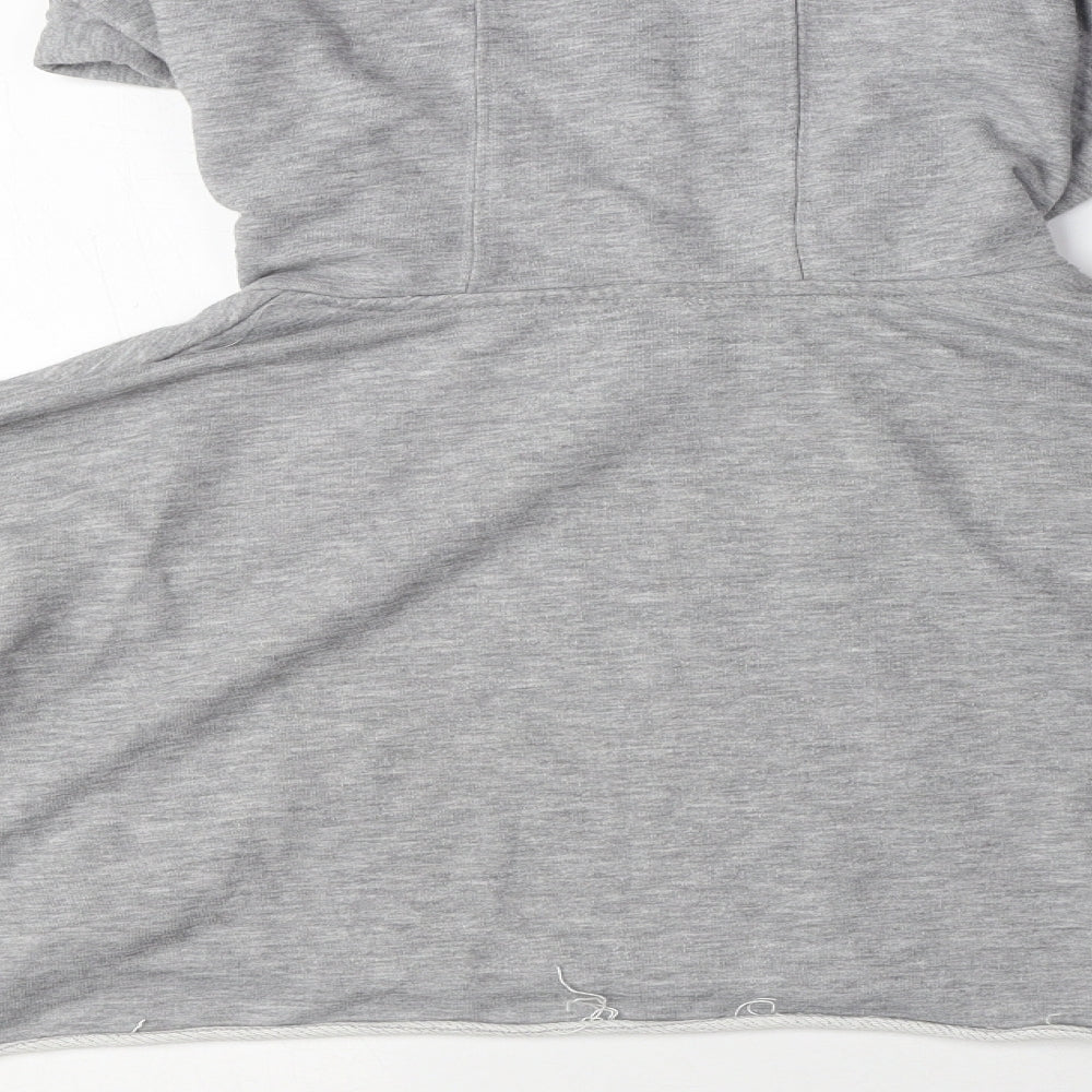 IVY PARK Womens Grey Polyester Pullover Hoodie Size S Pullover