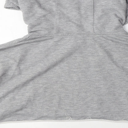 IVY PARK Womens Grey Polyester Pullover Hoodie Size S Pullover