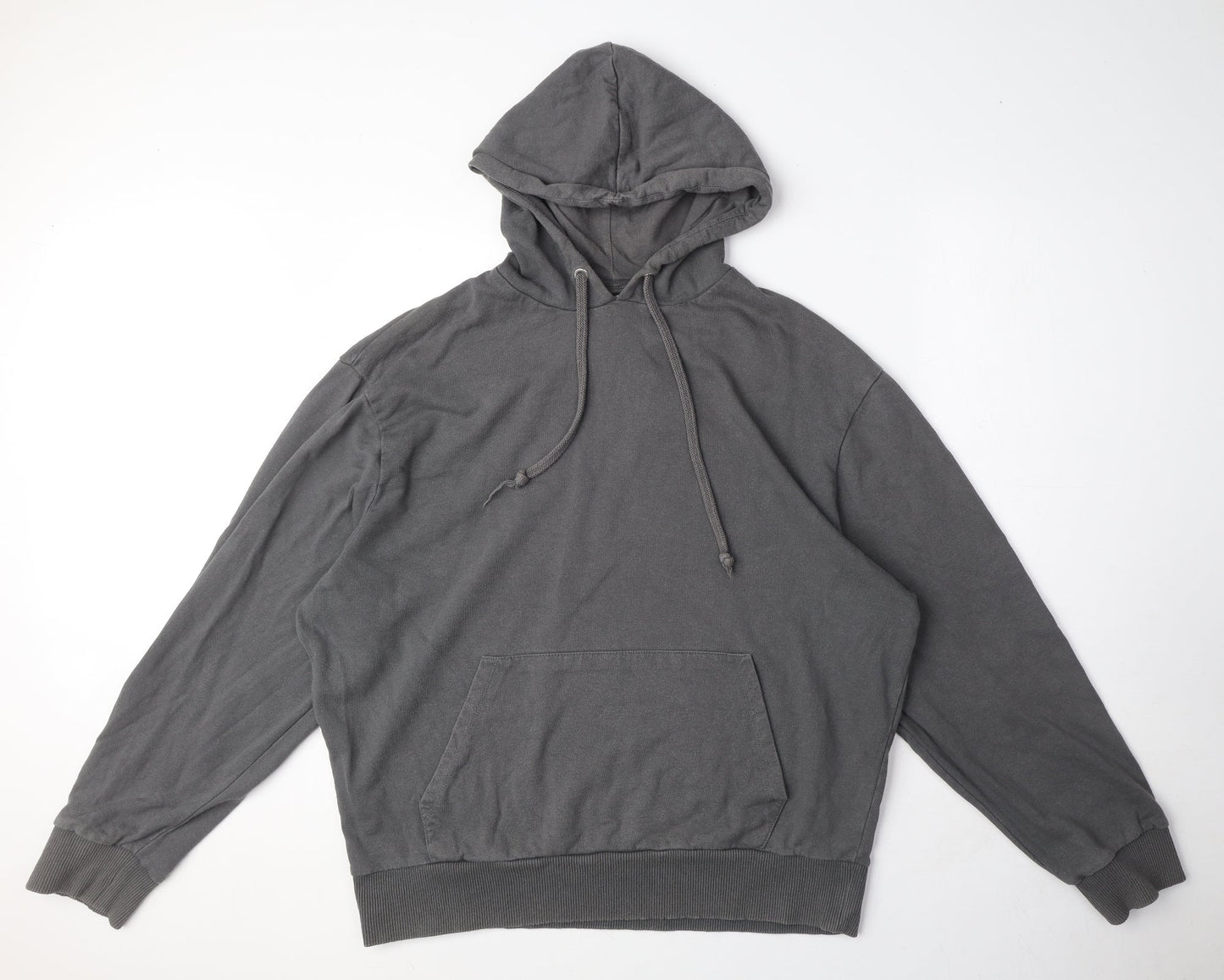 Mens UK Size M COLLUSION Grey Pullover Hoodie