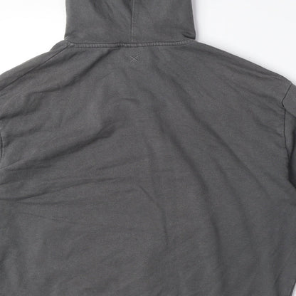 Mens UK Size M COLLUSION Grey Pullover Hoodie