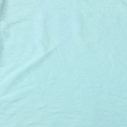 PINK Womens Blue Cotton Pullover Sweatshirt Size XS Pullover