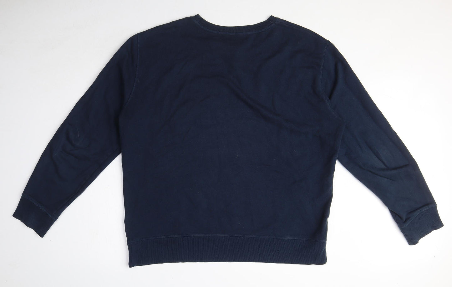 Mens UK Size L H&M Blue Pullover Sweatshirt