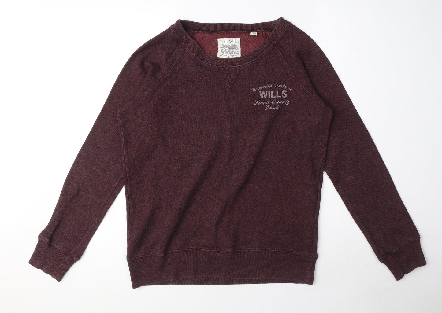 Womens UK Size 8 Jack Wills Brown Pullover Sweatshirt