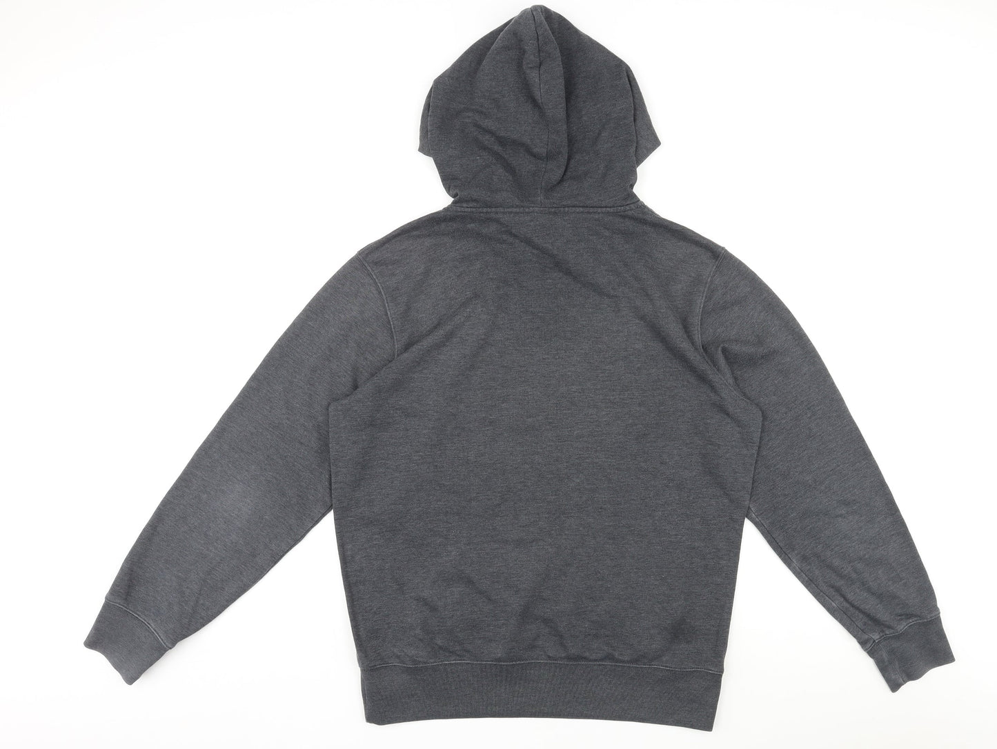 Mens UK Size M Russell Athletic Grey Pullover Hoodie