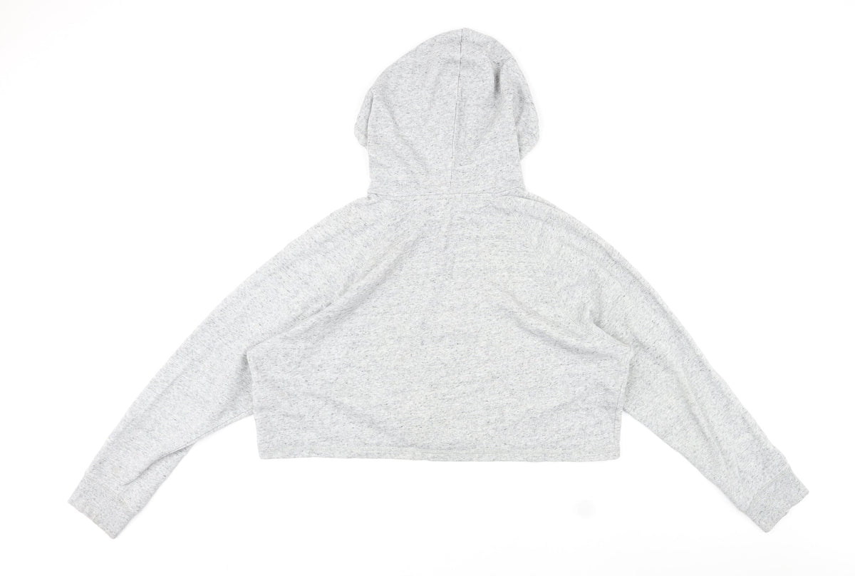 Womens UK Size L Divided by H&M Grey Pullover Hoodie