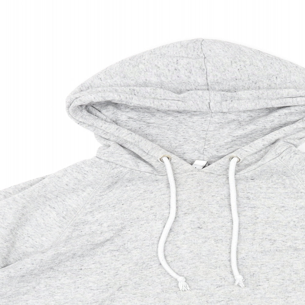 Womens UK Size L Divided by H&M Grey Pullover Hoodie