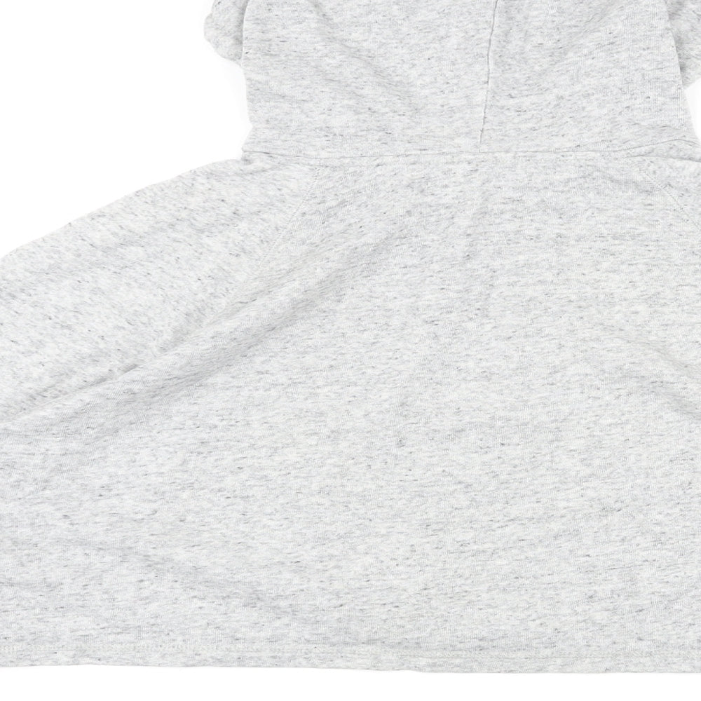 Womens UK Size L Divided by H&M Grey Pullover Hoodie