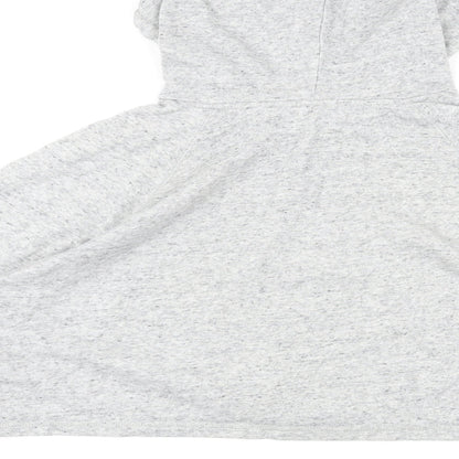 Womens UK Size L Divided by H&M Grey Pullover Hoodie