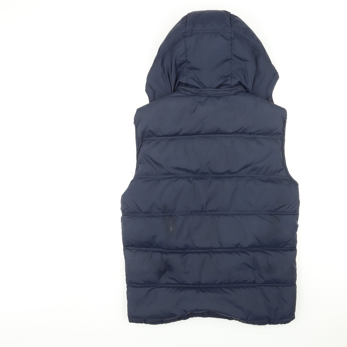 Jack Wills Mens Blue Gilet Coat Size S Zip