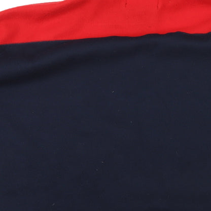 Alibi Mens Blue Polyester Henley Sweatshirt Size L - 1/4 Zip