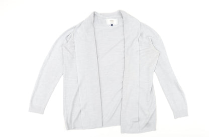 Womens UK Size 16 Maine Grey Cardigan Jumper