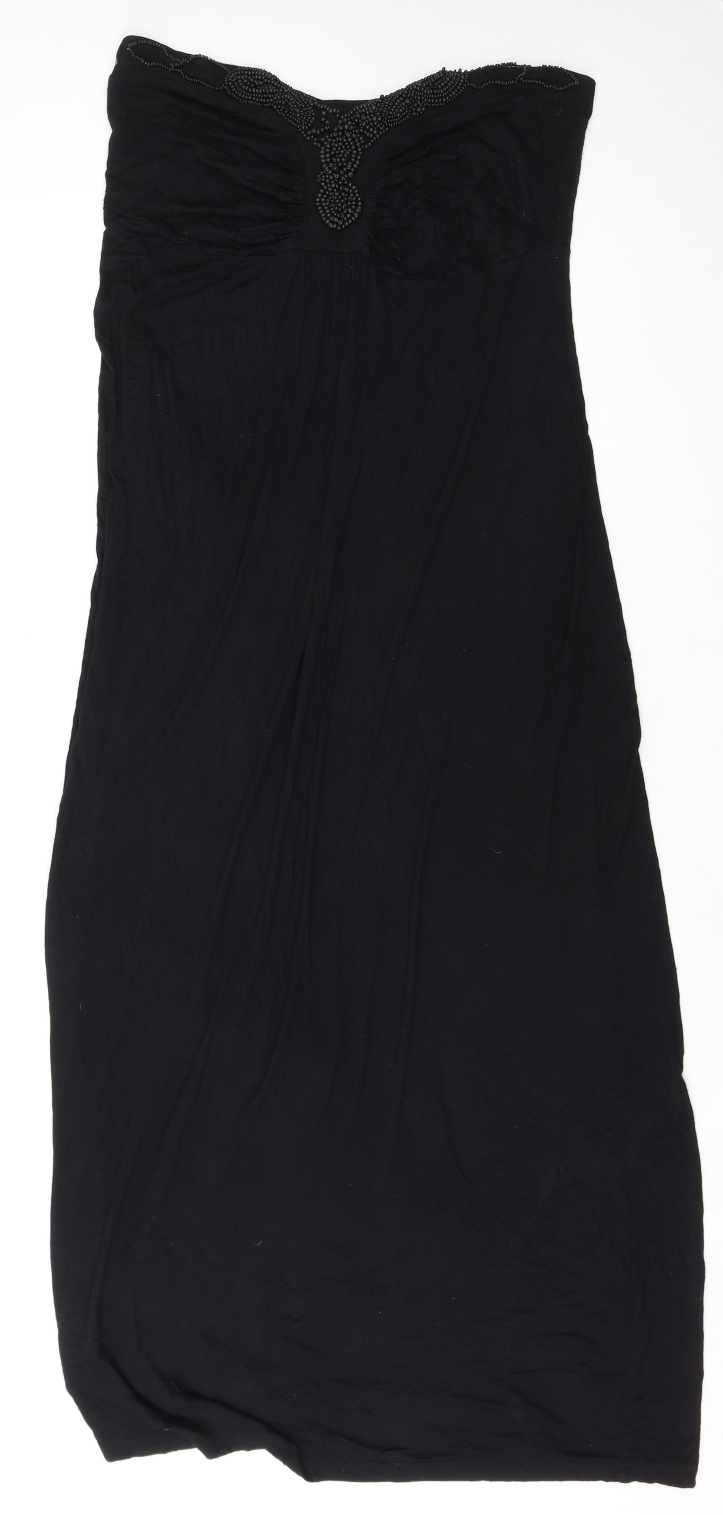 NEXT Womens Black Viscose A-Line Size 18 Sweetheart Pullover