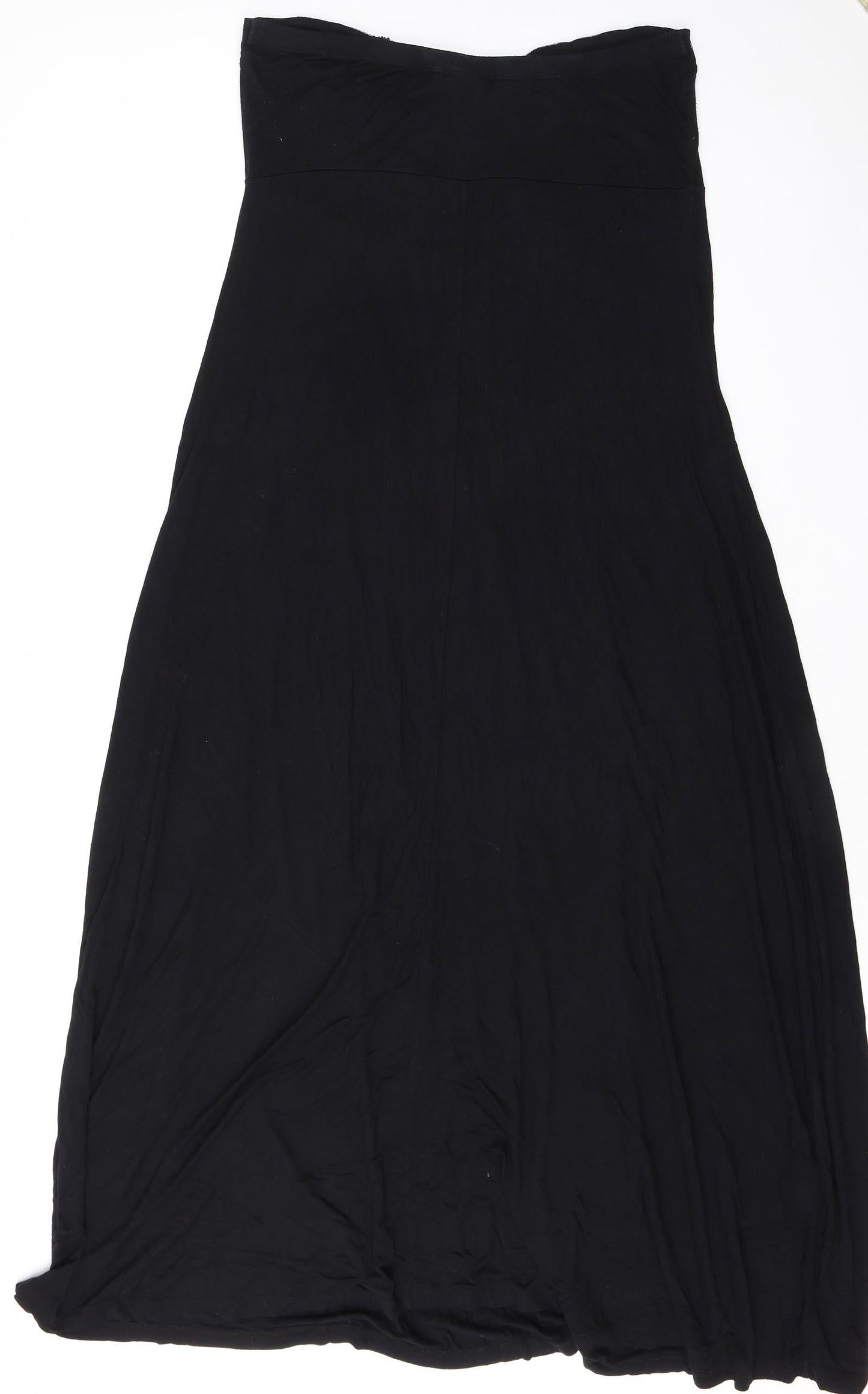 NEXT Womens Black Viscose A-Line Size 18 Sweetheart Pullover