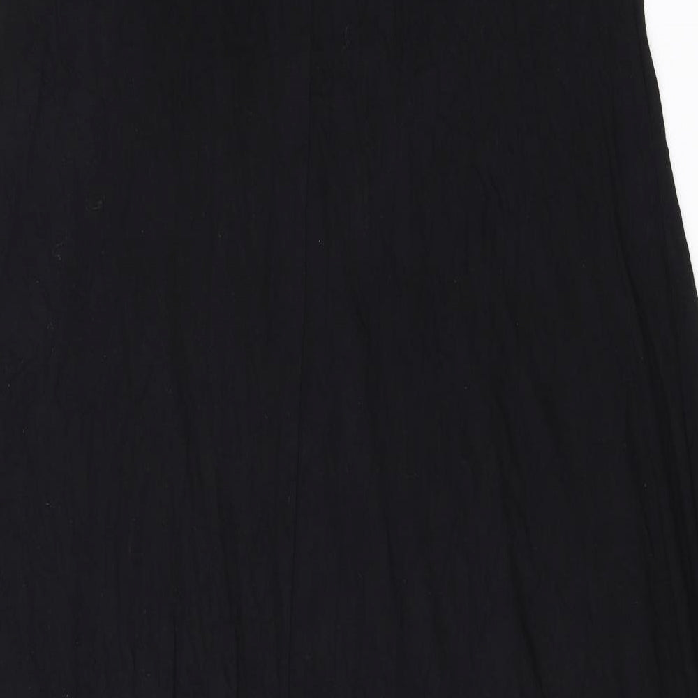 NEXT Womens Black Viscose A-Line Size 18 Sweetheart Pullover