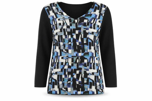 Womens UK Size 12 Paraphrase Multicoloured Pullover Jumper