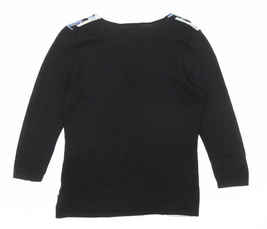 Womens UK Size 12 Paraphrase Multicoloured Pullover Jumper