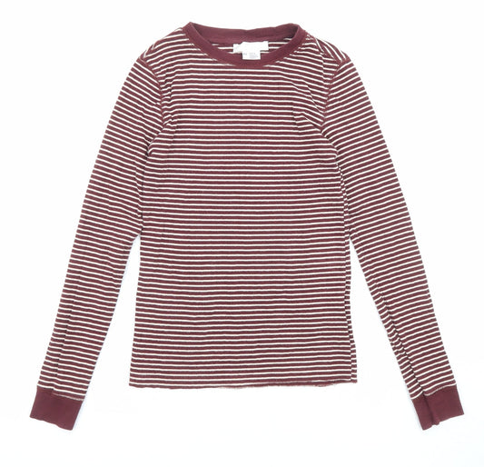 Womens UK Size XS Cooperative Purple Basic T-Shirt
