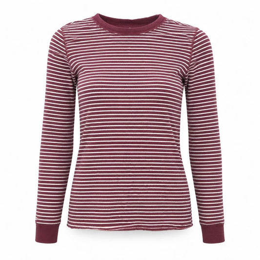 Womens UK Size XS Cooperative Purple Basic T-Shirt