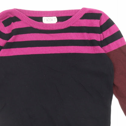 Womens UK Size 10 NEXT Multicoloured Pullover Jumper