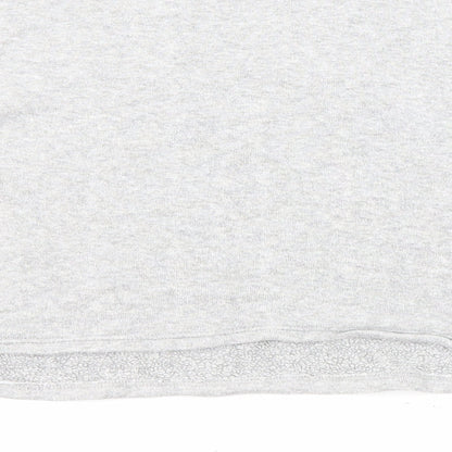 Zara Girls Grey Viscose Pullover Sweatshirt Size 11-12 Years Pullover