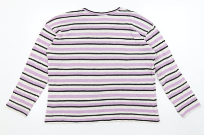 Womens UK Size S Zara Multicoloured Pullover Jumper